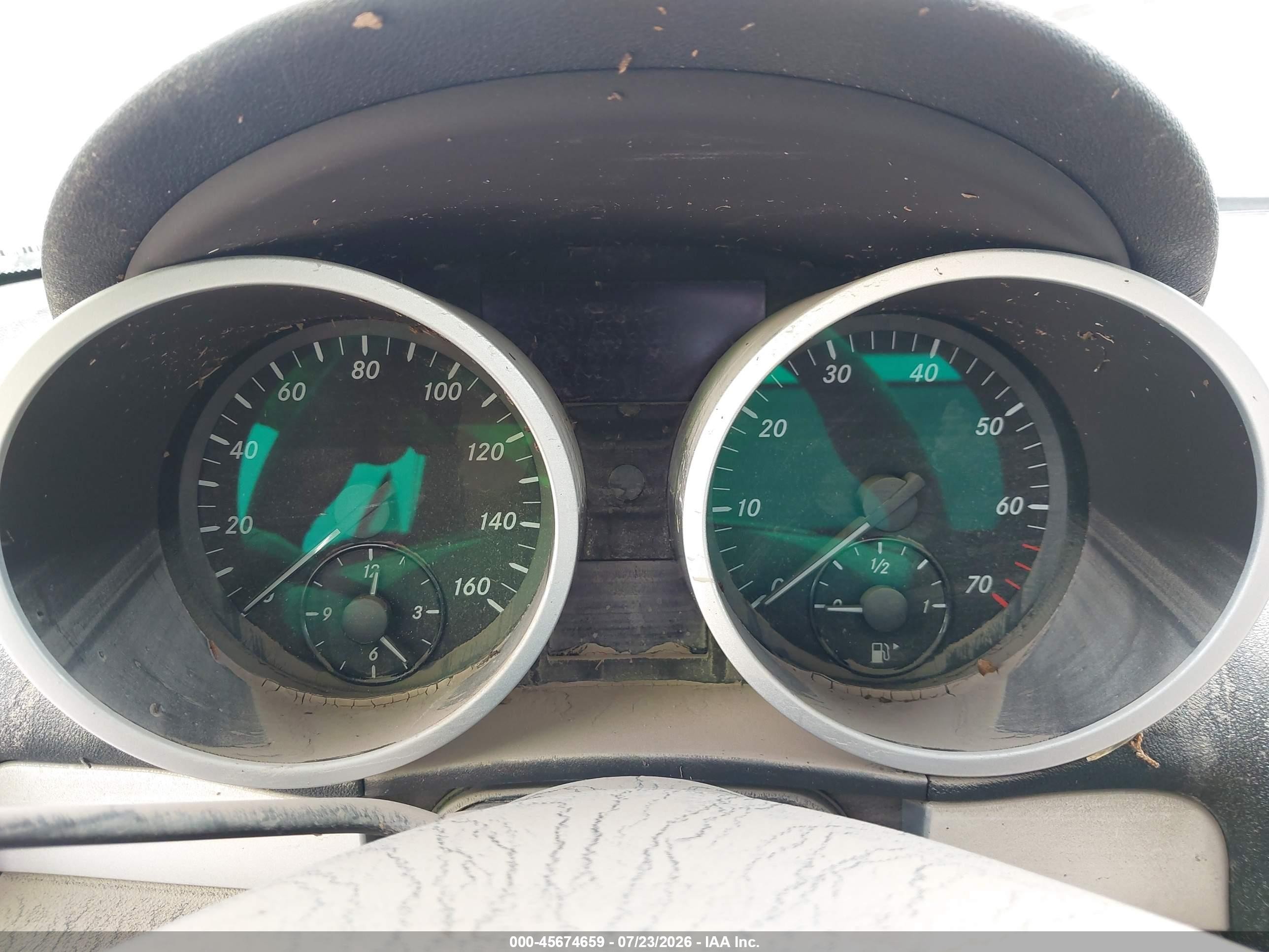 2005 Mercedes-benz Slk 350   Серый vin: WDBWK56F15F039549