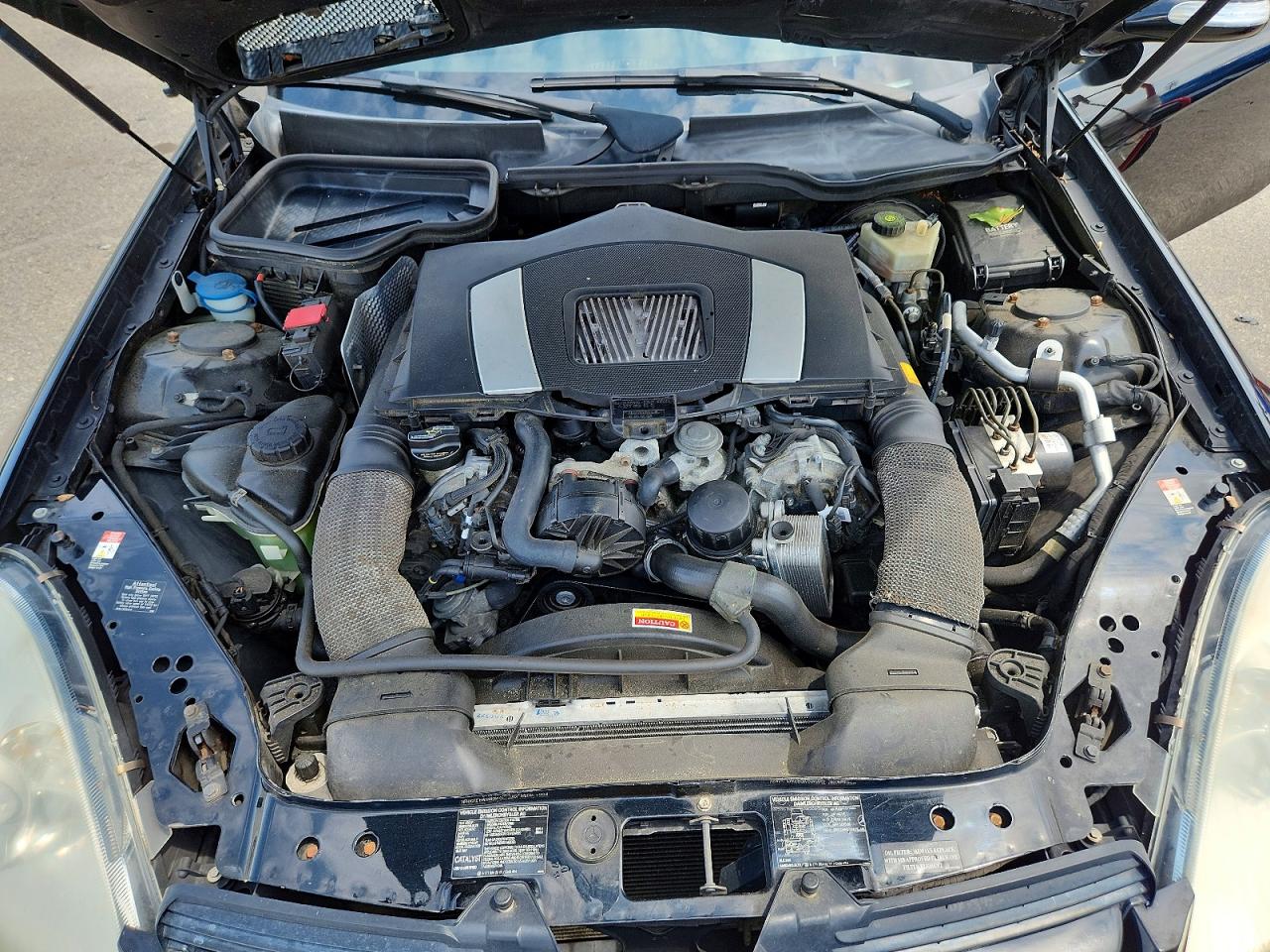 2005 Mercedes-benz Slk 350 Black vin: WDBWK56F15F053869