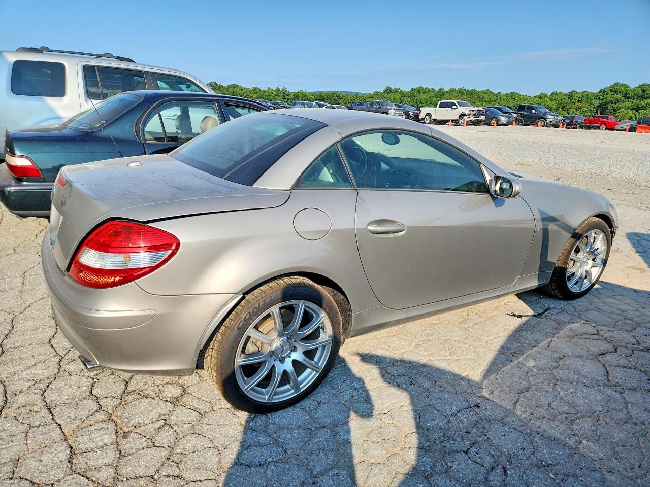 2006 Mercedes-benz Slk 350 Tan vin: WDBWK56F16F086677