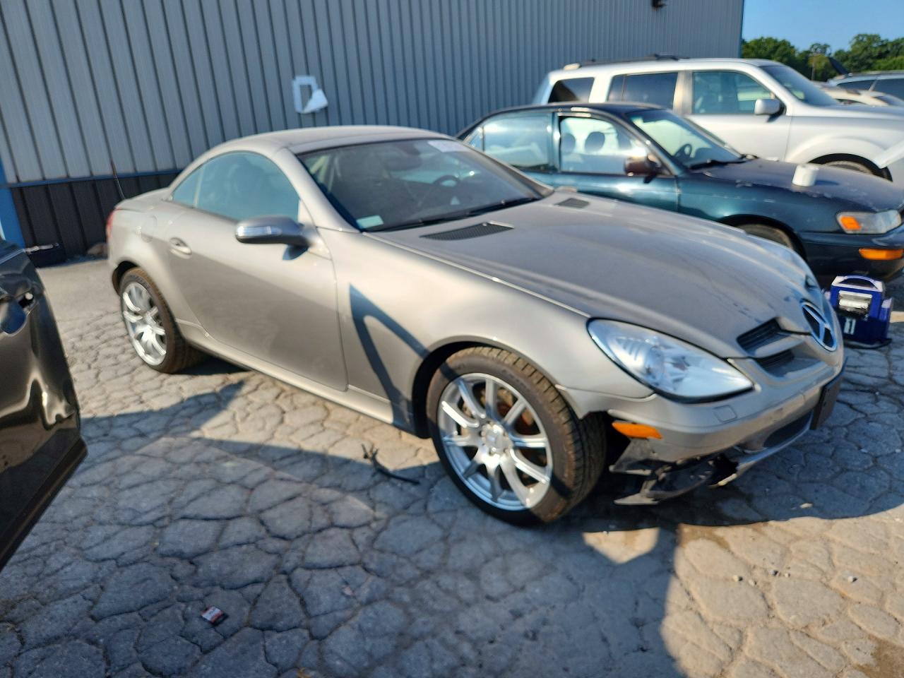2006 Mercedes-benz Slk 350 Tan vin: WDBWK56F16F086677