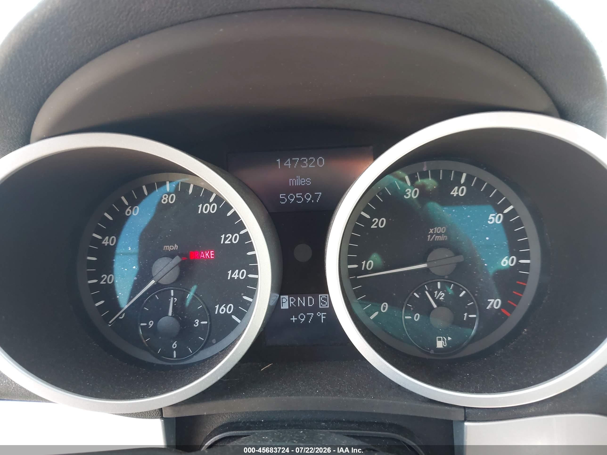2006 Mercedes-benz Slk 350   Black vin: WDBWK56F26F099339