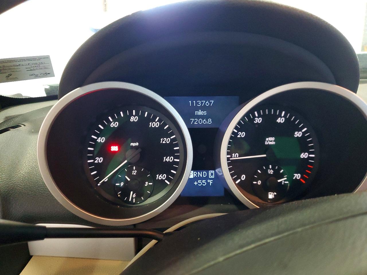 2007 Mercedes-benz Slk 350 Silver vin: WDBWK56F27F148251