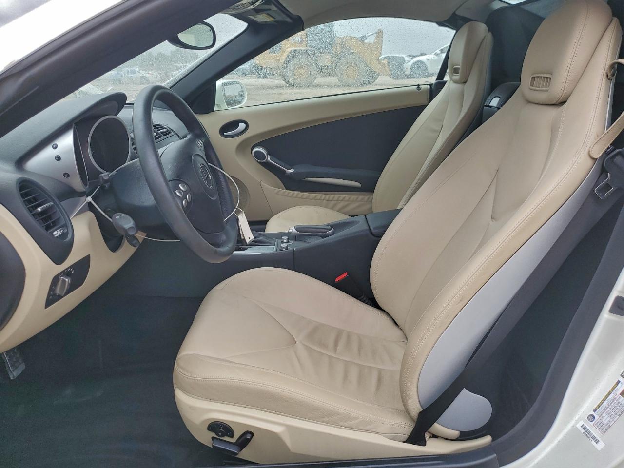 2007 Mercedes-benz Slk 350 White vin: WDBWK56F27F167947