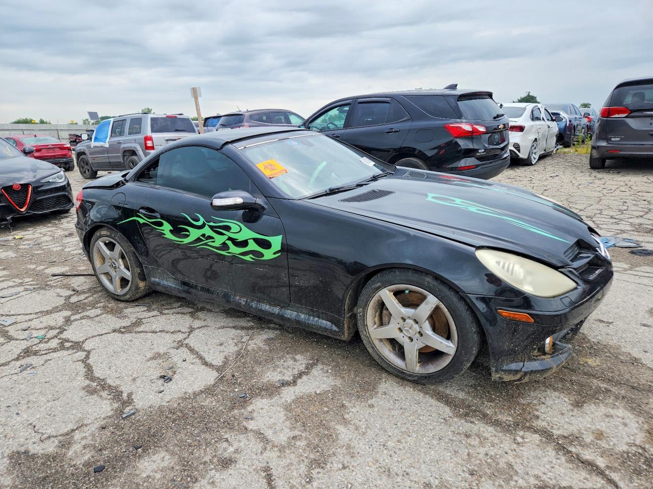 2005 Mercedes-benz Slk 350 Черный vin: WDBWK56F35F041092