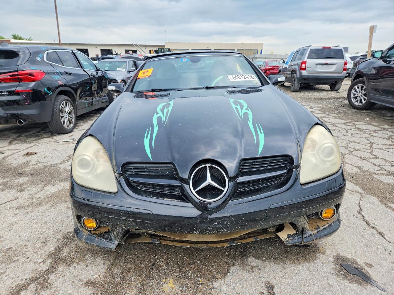 2005 Mercedes-benz Slk 350 Черный vin: WDBWK56F35F041092