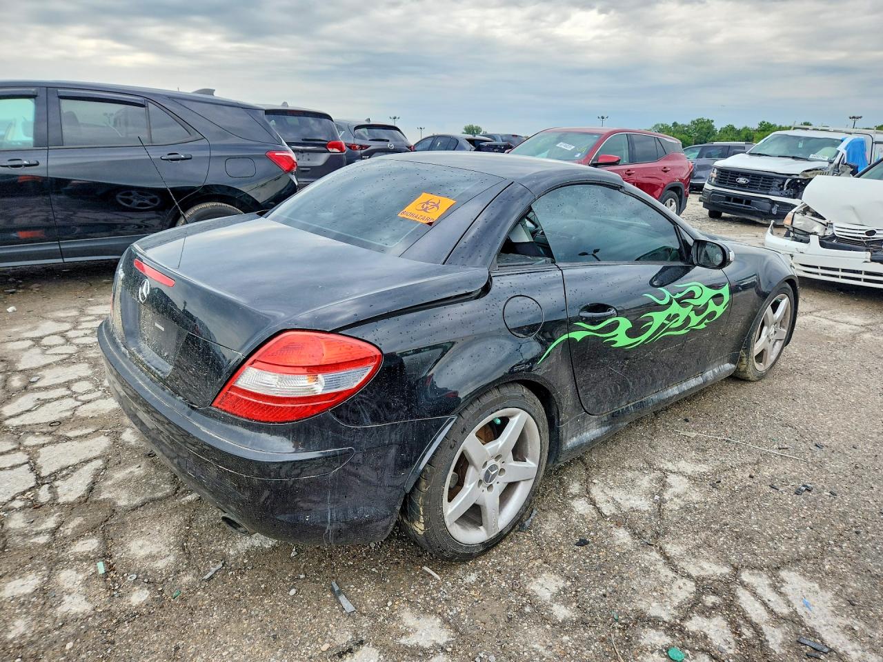 2005 Mercedes-benz Slk 350 Черный vin: WDBWK56F35F041092