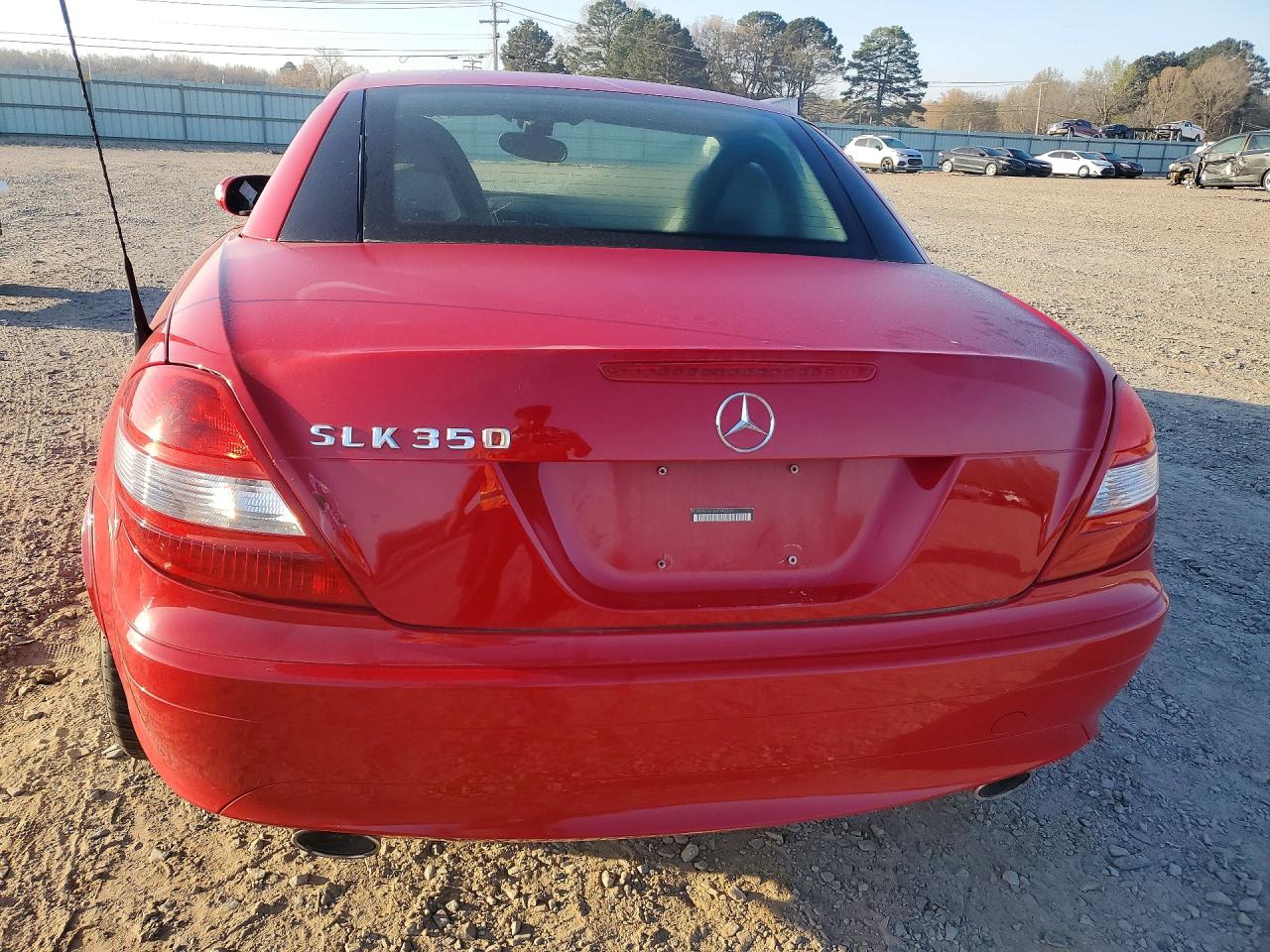 2006 Mercedes-benz 350 Red vin: WDBWK56F36F093355