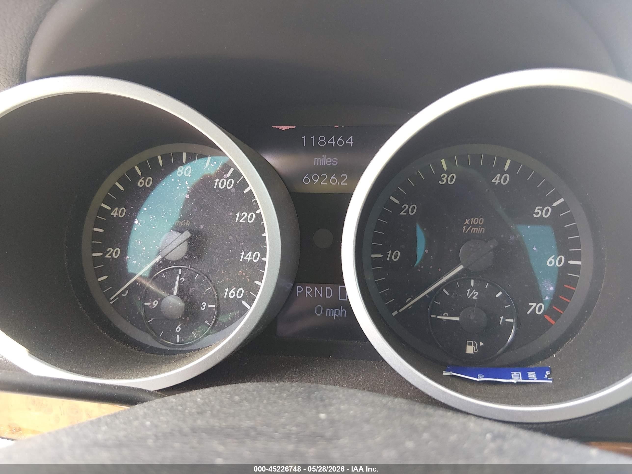 2006 Mercedes-benz Slk 350   Gray vin: WDBWK56F36F124992
