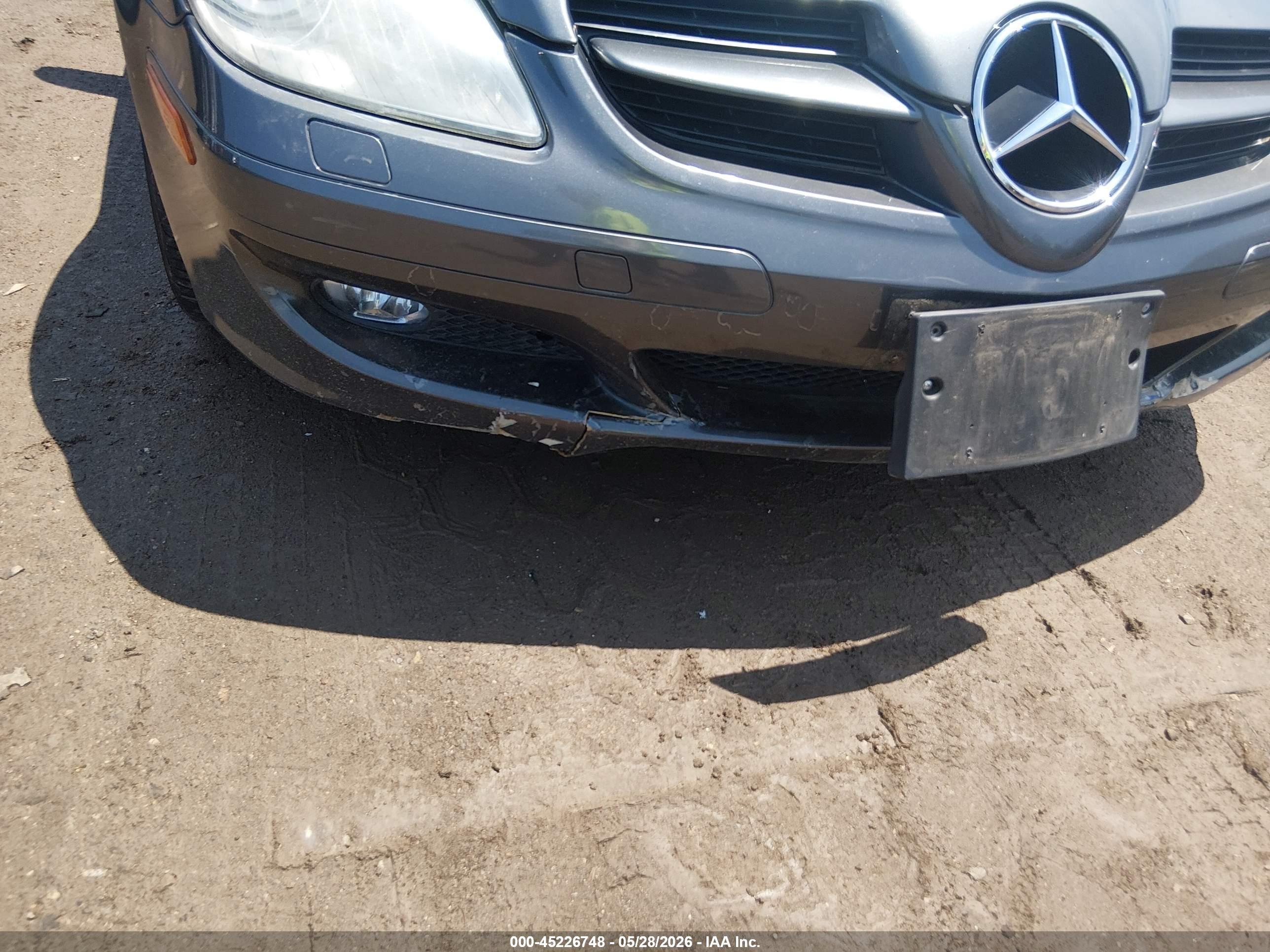 2006 Mercedes-benz Slk 350   Gray vin: WDBWK56F36F124992