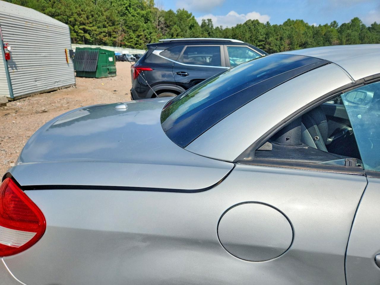 2007 Mercedes-benz Slk 350 Silver vin: WDBWK56F47F149448
