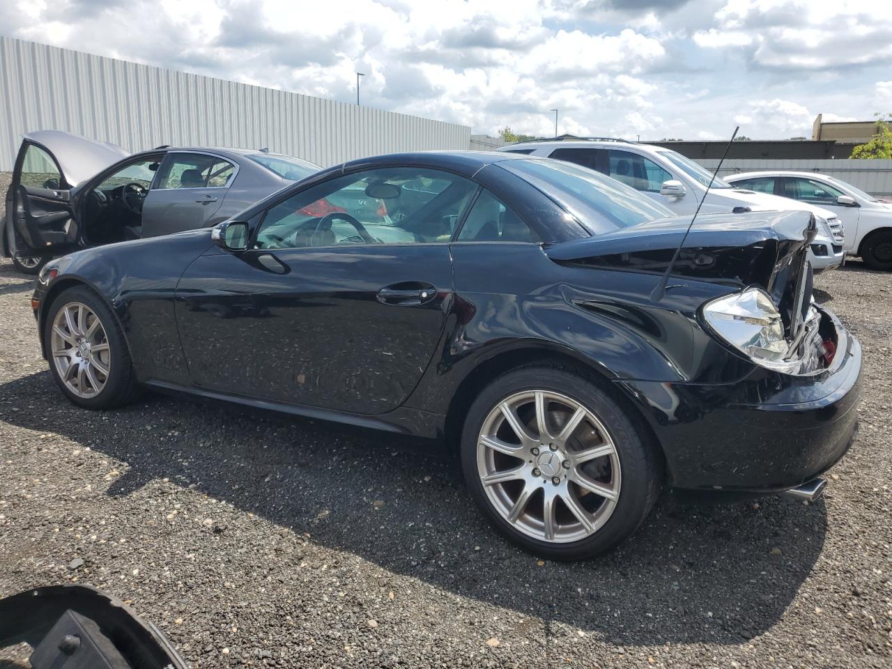 2007 Mercedes-benz Slk 350 Черный vin: WDBWK56F47F157663