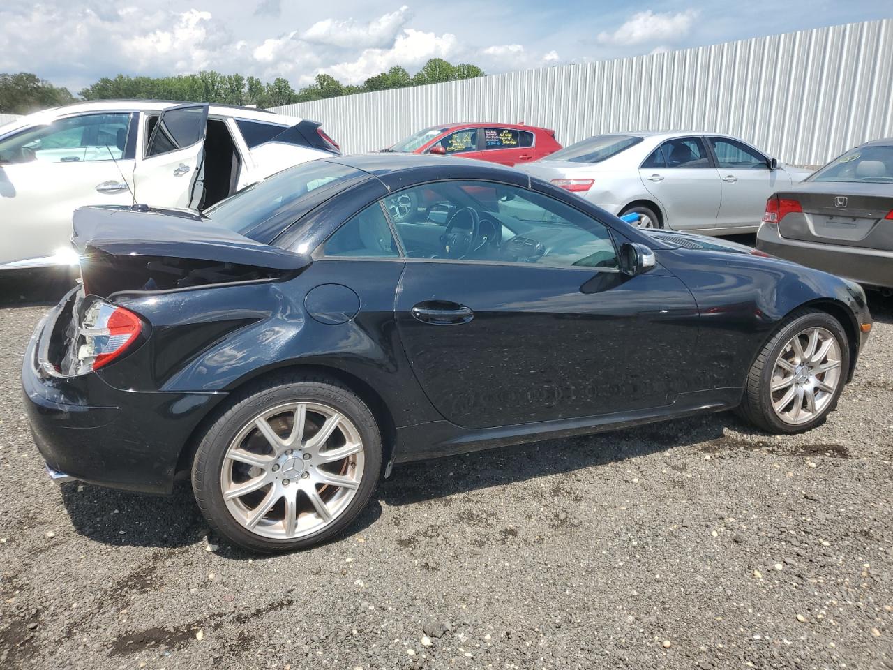 2007 Mercedes-benz Slk 350 Черный vin: WDBWK56F47F157663