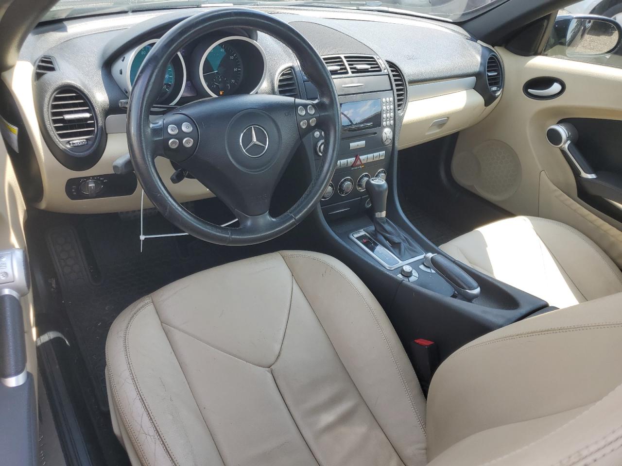 2007 Mercedes-benz Slk 350 Черный vin: WDBWK56F47F157663