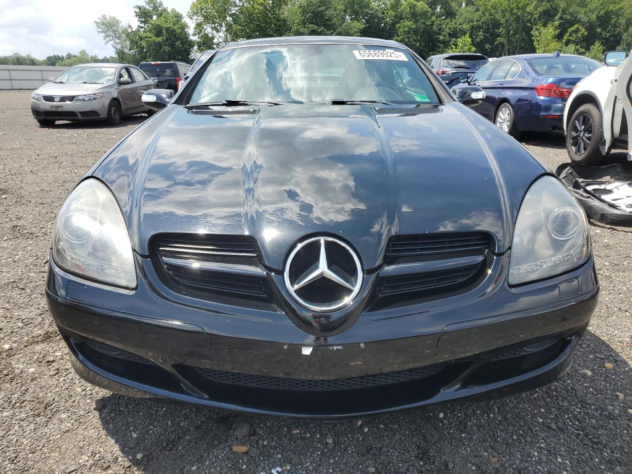 2007 Mercedes-benz Slk 350 Черный vin: WDBWK56F47F157663