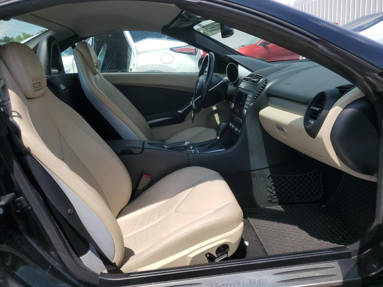 2007 Mercedes-benz Slk 350 Черный vin: WDBWK56F47F157663