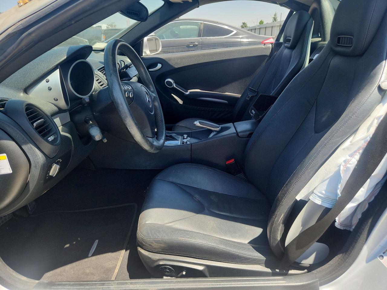 2008 Mercedes-benz Slk 350 Silver vin: WDBWK56F48F174464