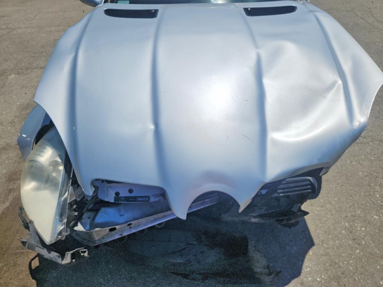 2008 Mercedes-benz Slk 350 Silver vin: WDBWK56F48F174464