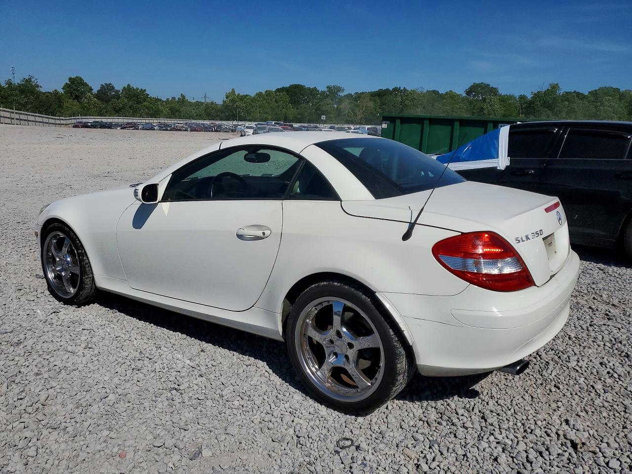 2005 Mercedes-benz Slk 350 White vin: WDBWK56F55F037304