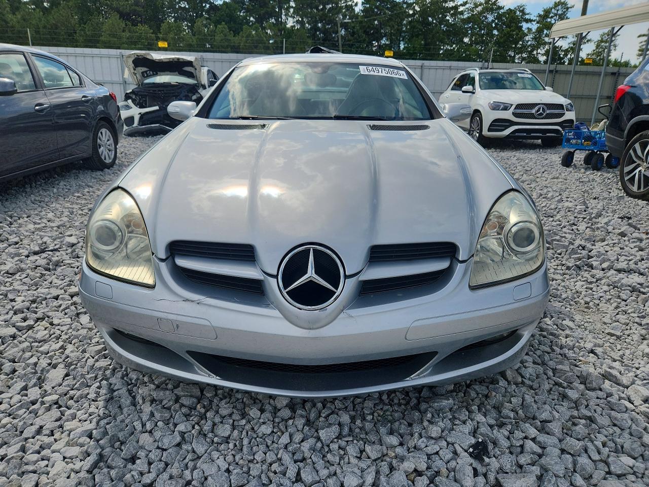 2006 Mercedes-benz Slk 350 Серебряный vin: WDBWK56F56F086083