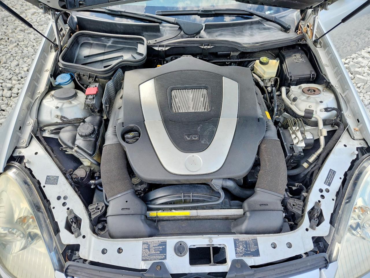 2006 Mercedes-benz Slk 350 Серебряный vin: WDBWK56F56F086083