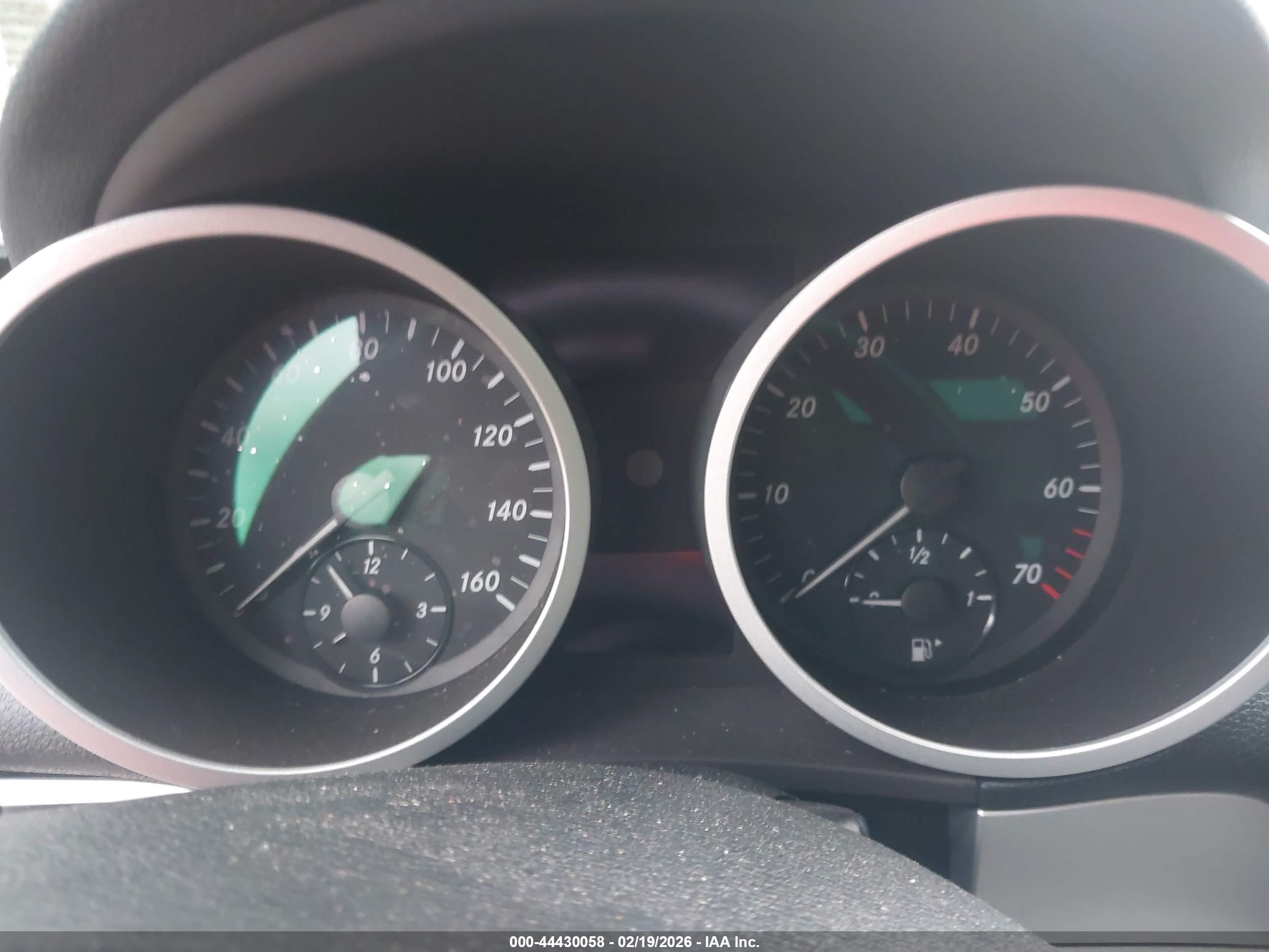 2007 Mercedes-benz Slk 350   Light Blue vin: WDBWK56F57F133453