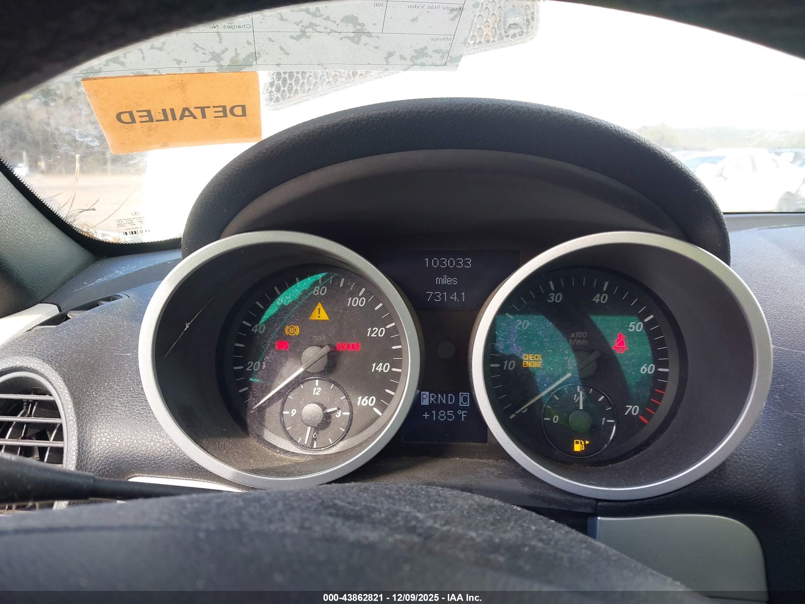 2007 Mercedes-benz Slk 350   Silver vin: WDBWK56F57F152648