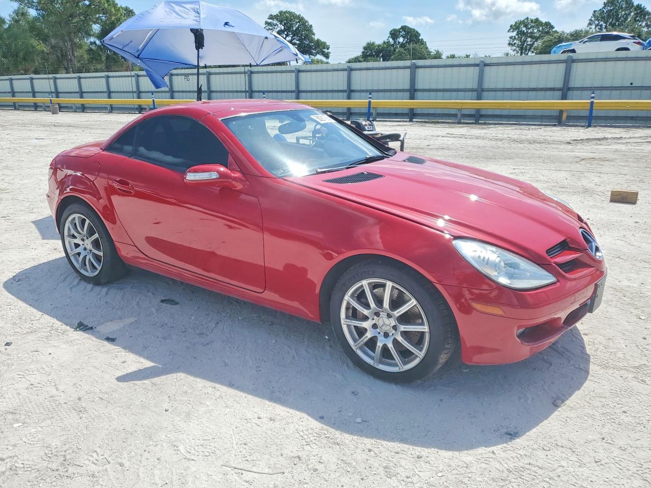 2005 Mercedes-benz Slk 350 Красный vin: WDBWK56F65F057108