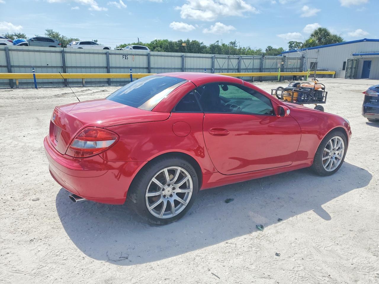 2005 Mercedes-benz Slk 350 Красный vin: WDBWK56F65F057108