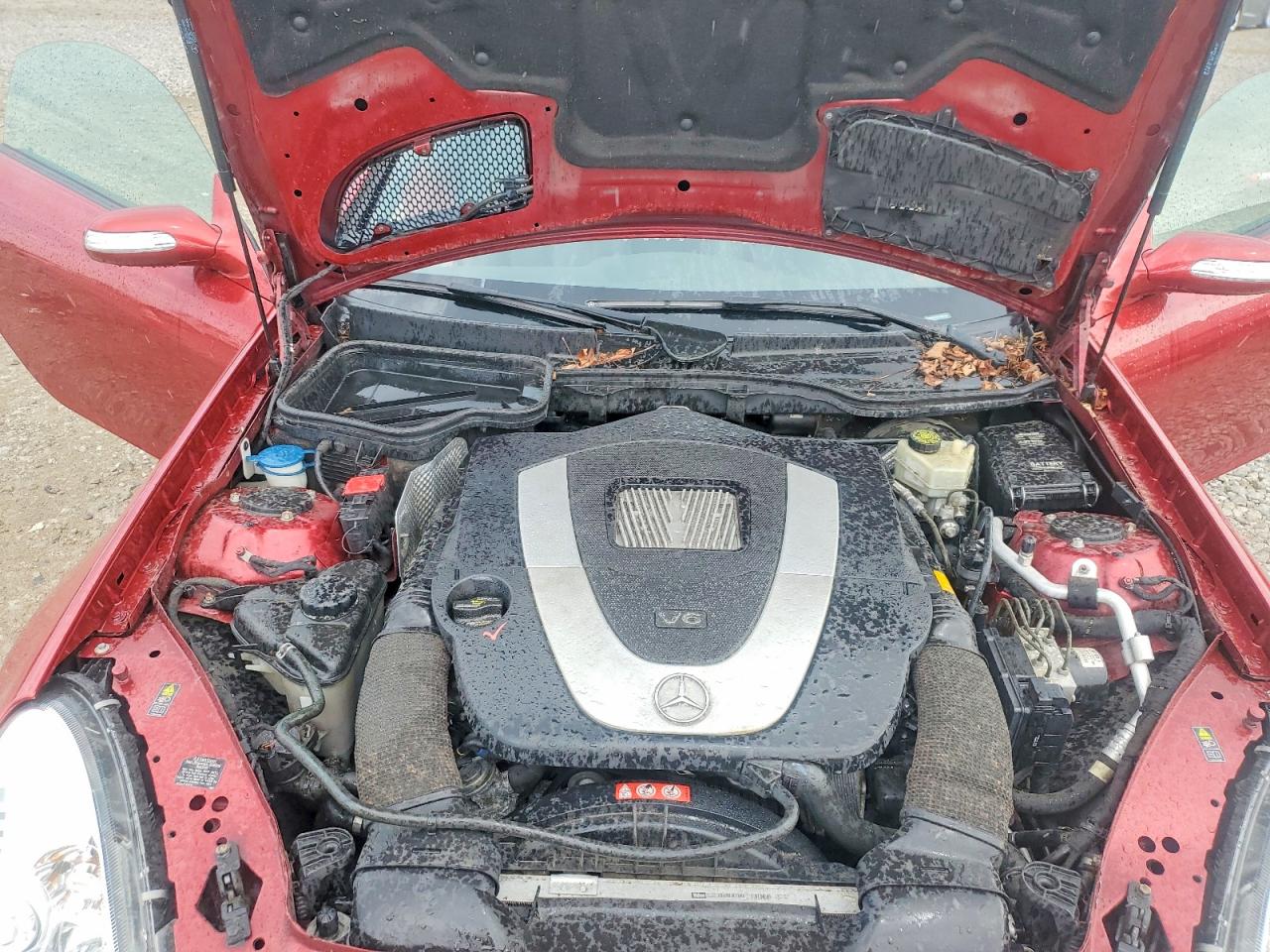 2006 Mercedes-benz Slk 350 Red vin: WDBWK56F66F082186