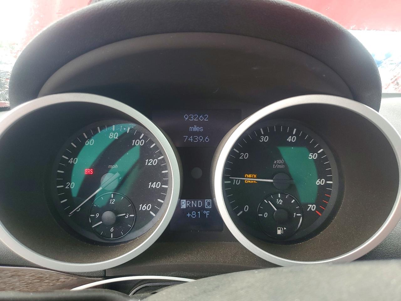 2006 Mercedes-benz Slk 350 Red vin: WDBWK56F66F082186
