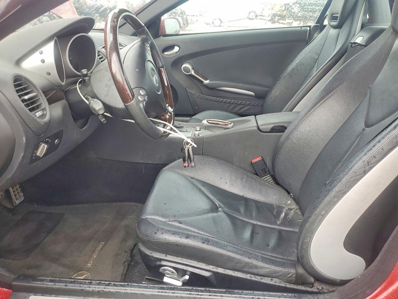 2006 Mercedes-benz Slk 350 Red vin: WDBWK56F66F082186