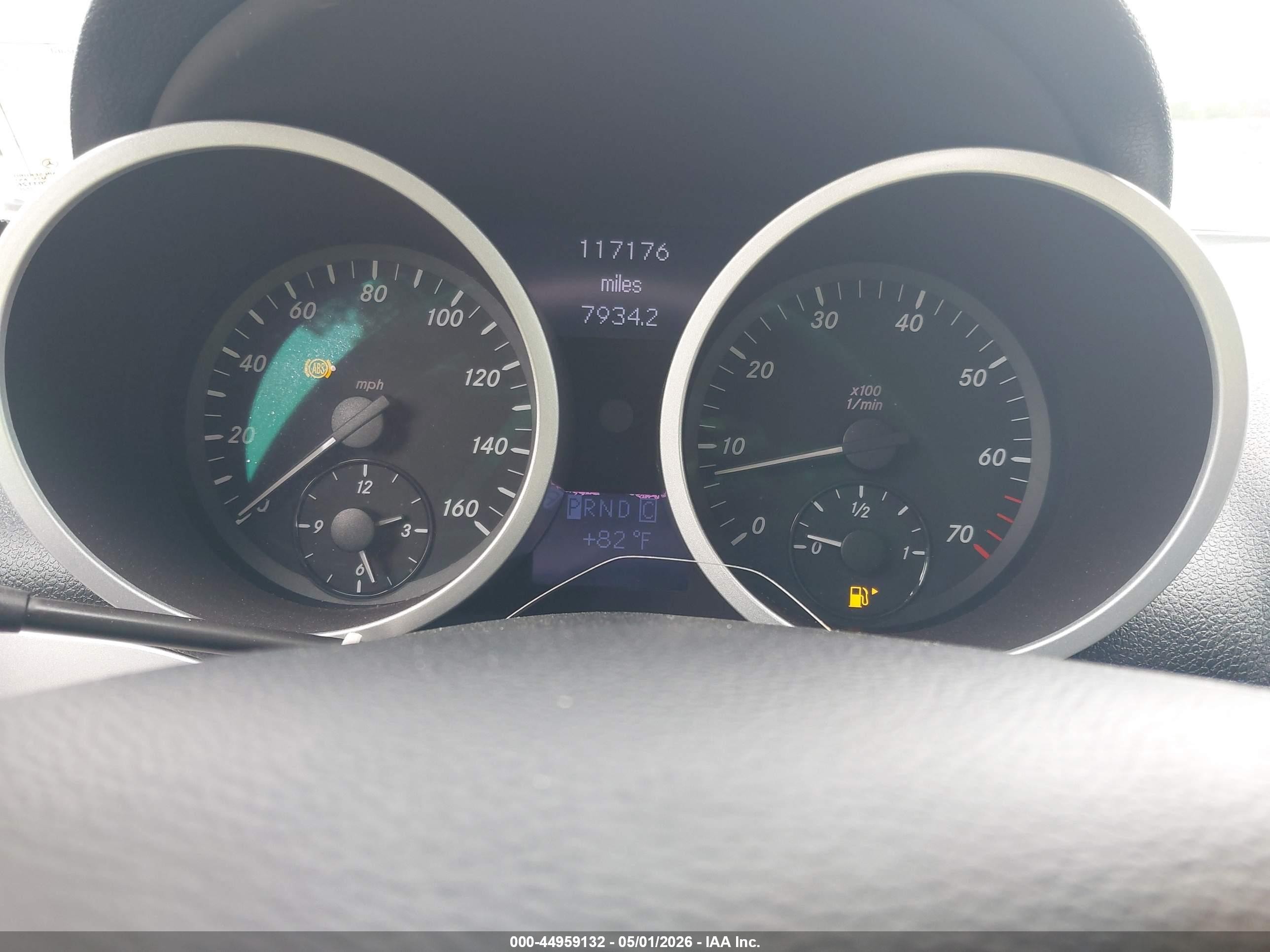 2007 Mercedes-benz Slk 350   Silver vin: WDBWK56F67F168891