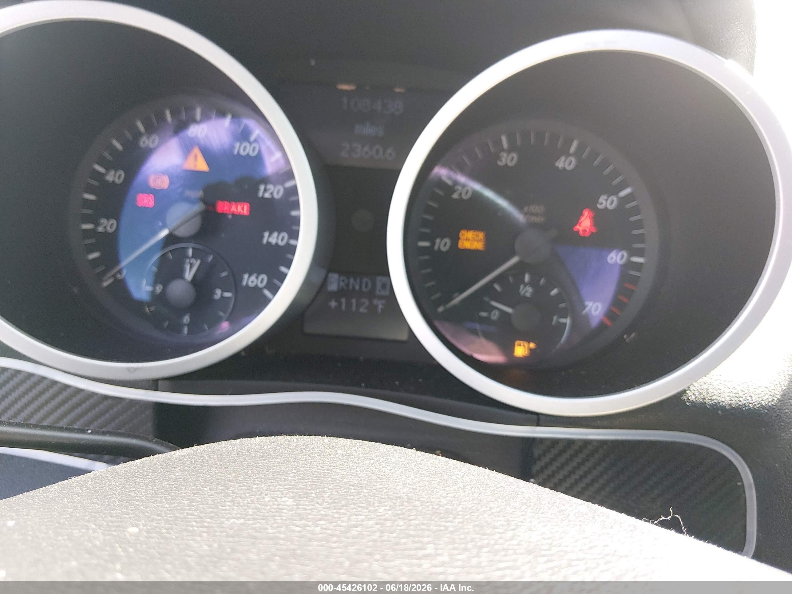 2005 Mercedes-benz Slk 350   Silver vin: WDBWK56F75F048045