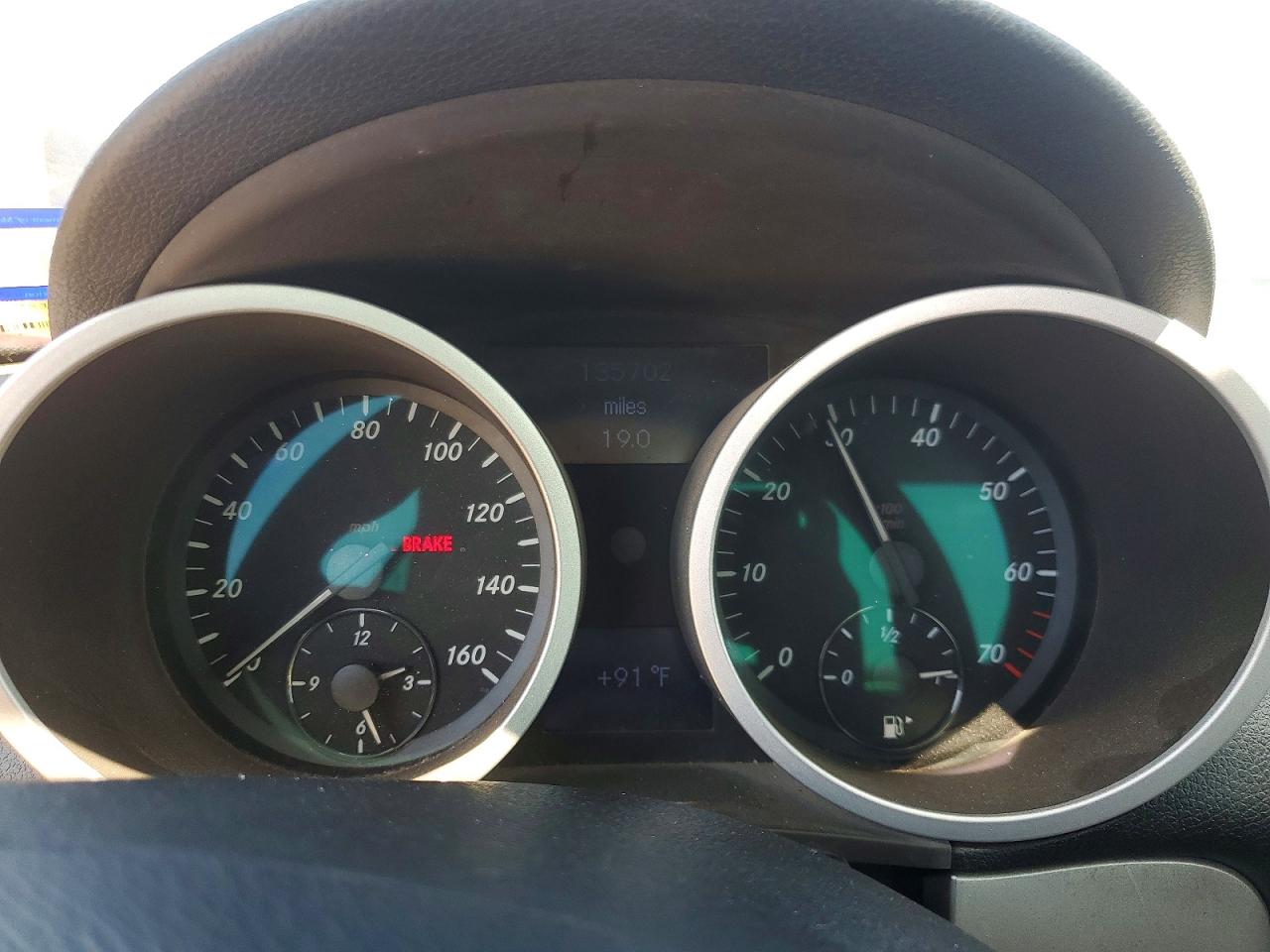 2007 Mercedes-benz Slk 350 Red vin: WDBWK56F77F137701