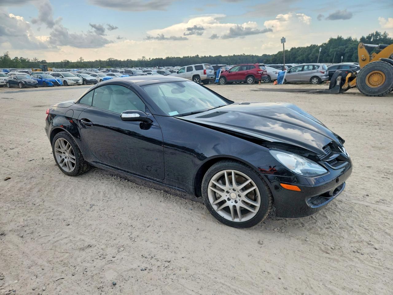 2008 Mercedes-benz Slk 350 Черный vin: WDBWK56F78F188438