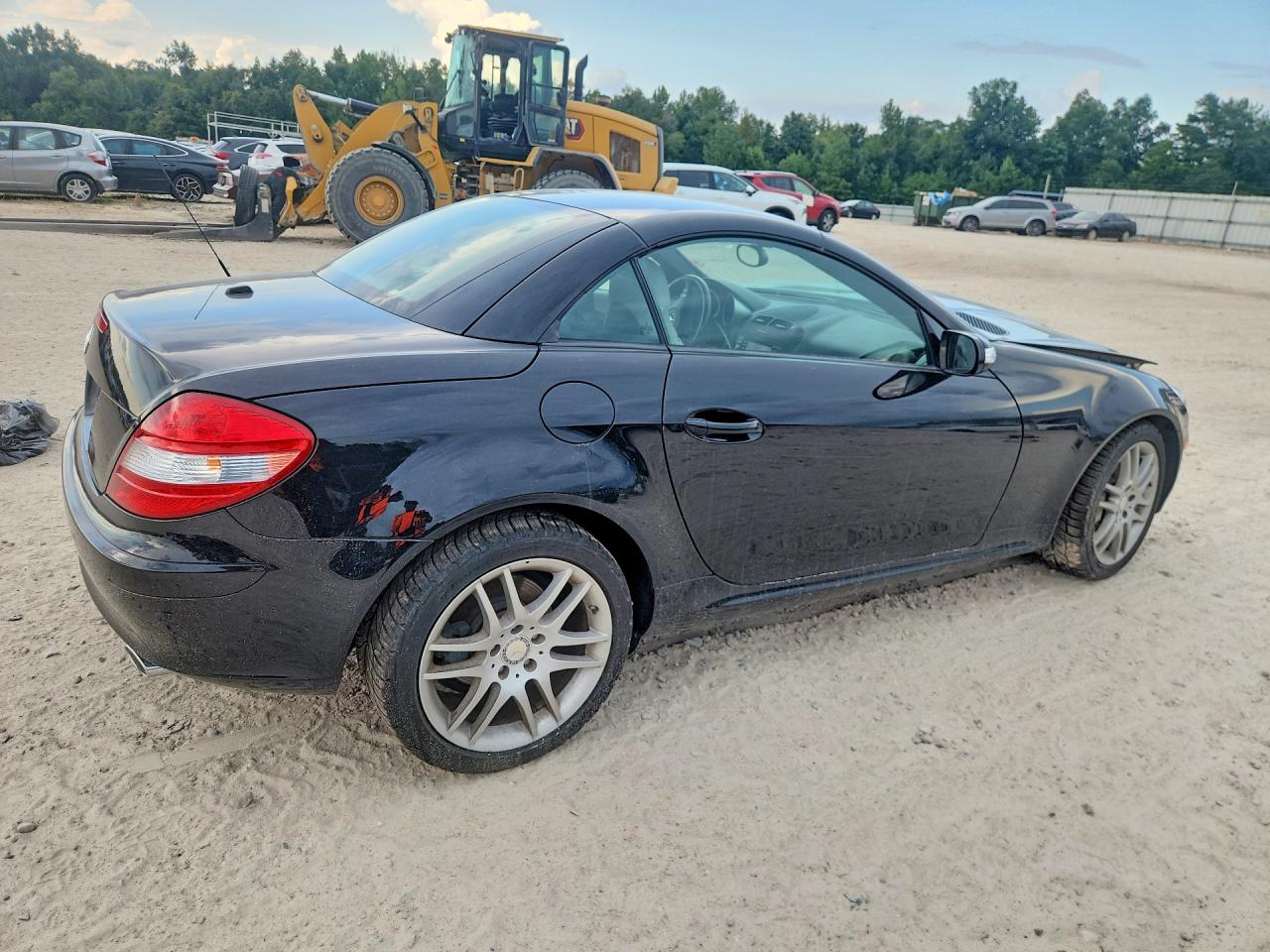 2008 Mercedes-benz Slk 350 Черный vin: WDBWK56F78F188438