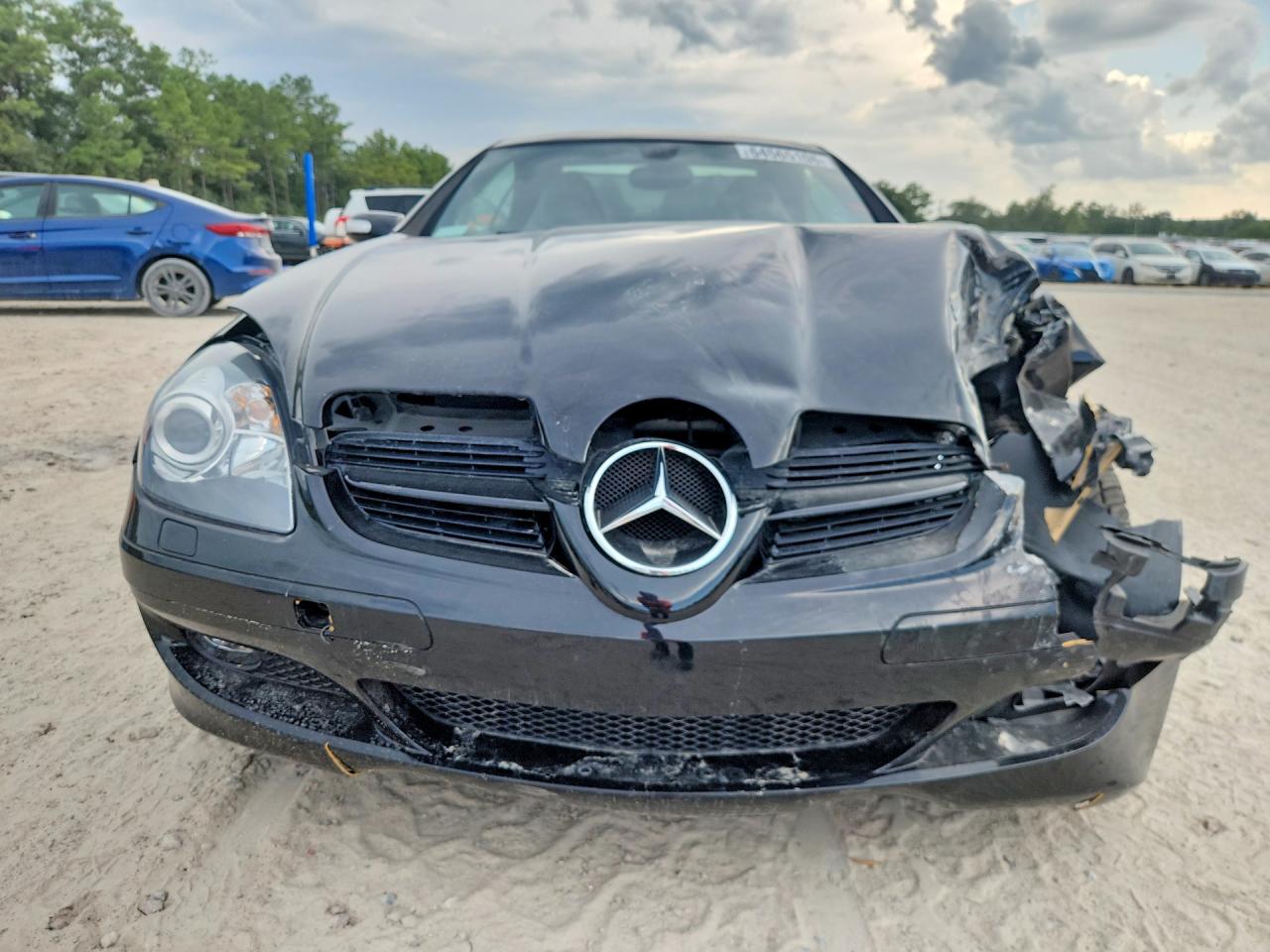 2008 Mercedes-benz Slk 350 Черный vin: WDBWK56F78F188438