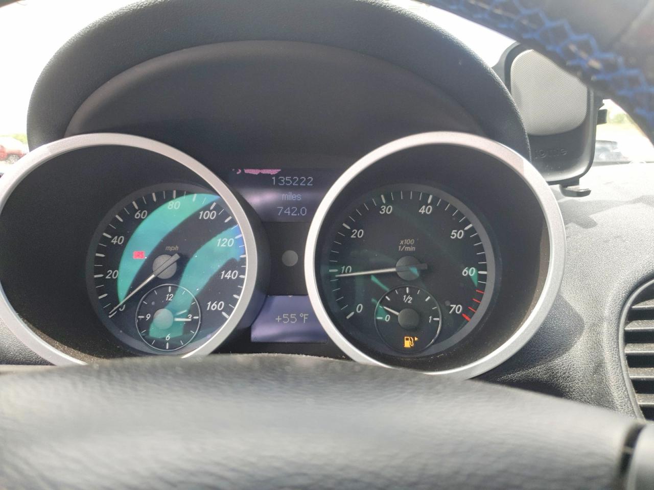 2005 Mercedes-benz Slk 350 Blue vin: WDBWK56F85F025308