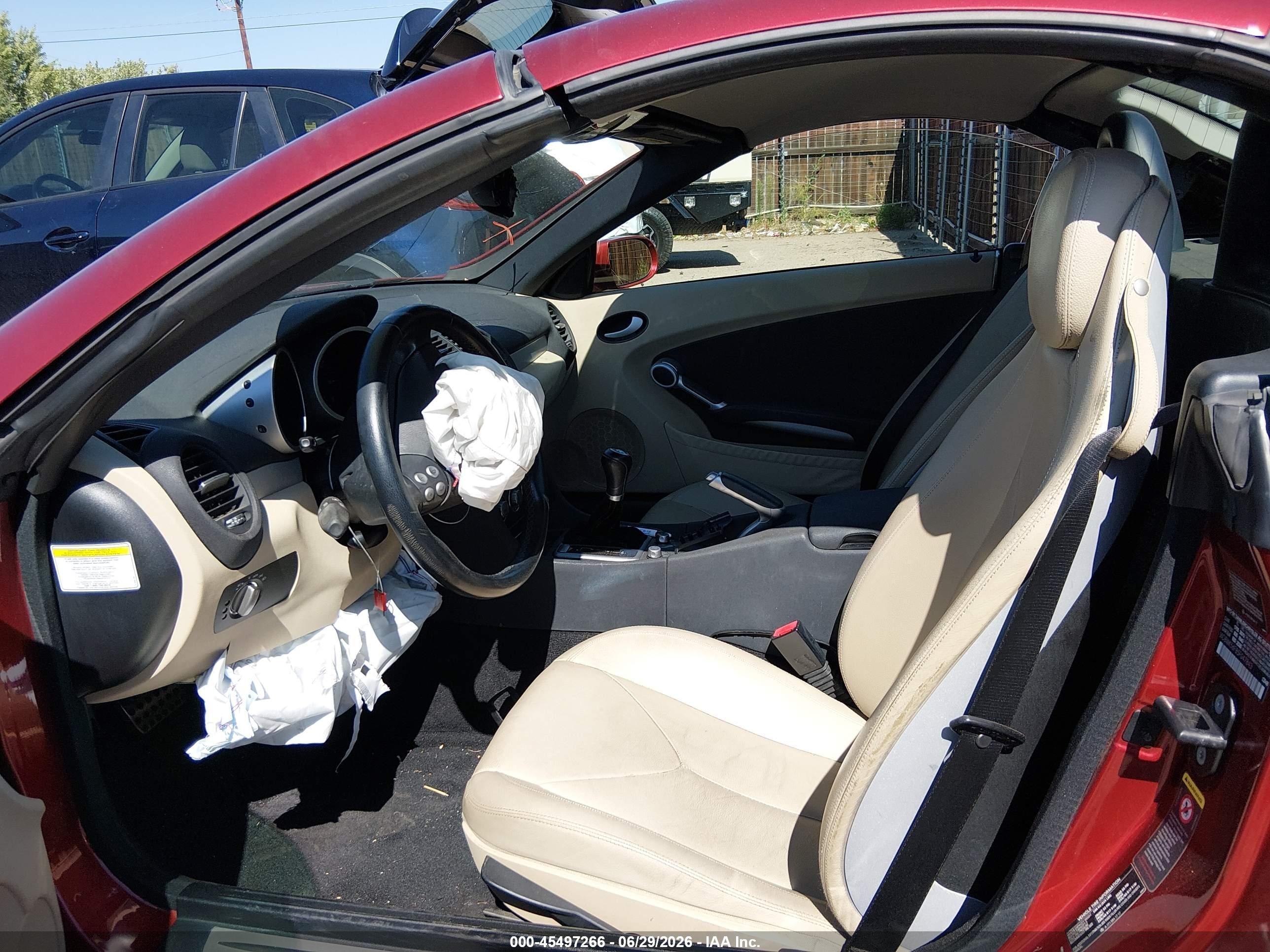 2005 Mercedes-benz Slk 350   Red vin: WDBWK56F85F047843