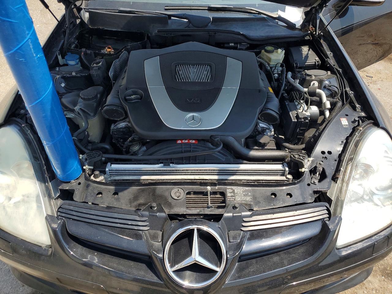 2005 Mercedes-benz Slk 350 Black vin: WDBWK56F85F054761