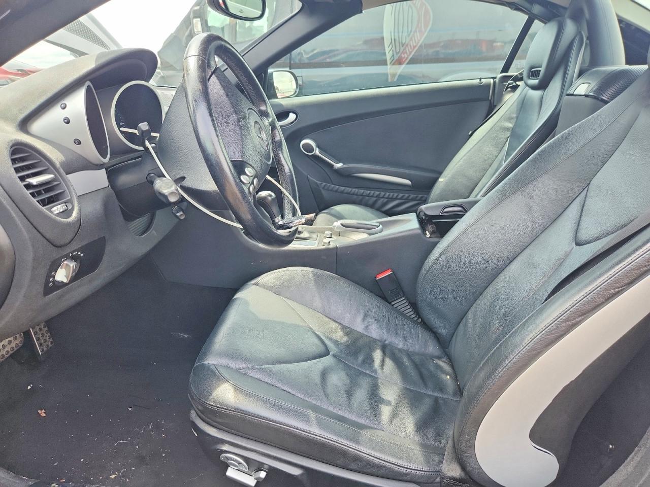 2006 Mercedes-benz Slk 350 Black vin: WDBWK56F86F096428