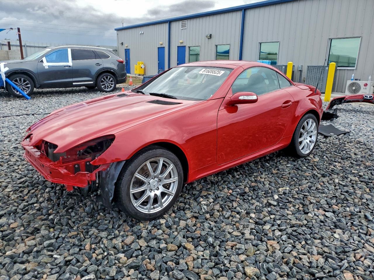 2007 Mercedes-benz Slk 350 Красный vin: WDBWK56F87F143667