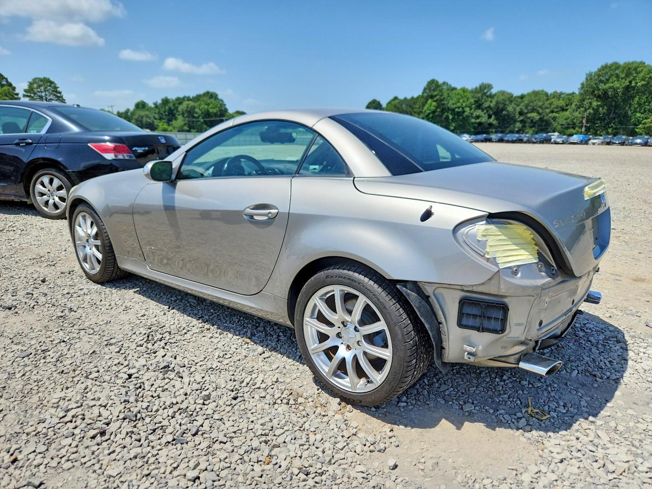 2005 Mercedes-benz Slk 350 Серебряный vin: WDBWK56FX5F040702