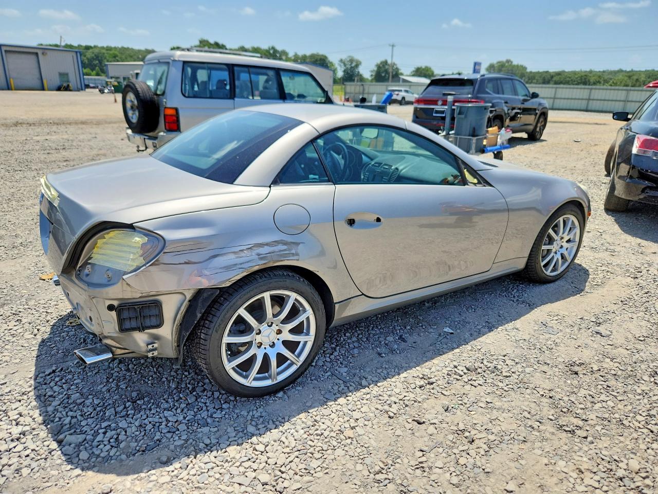 2005 Mercedes-benz Slk 350 Серебряный vin: WDBWK56FX5F040702