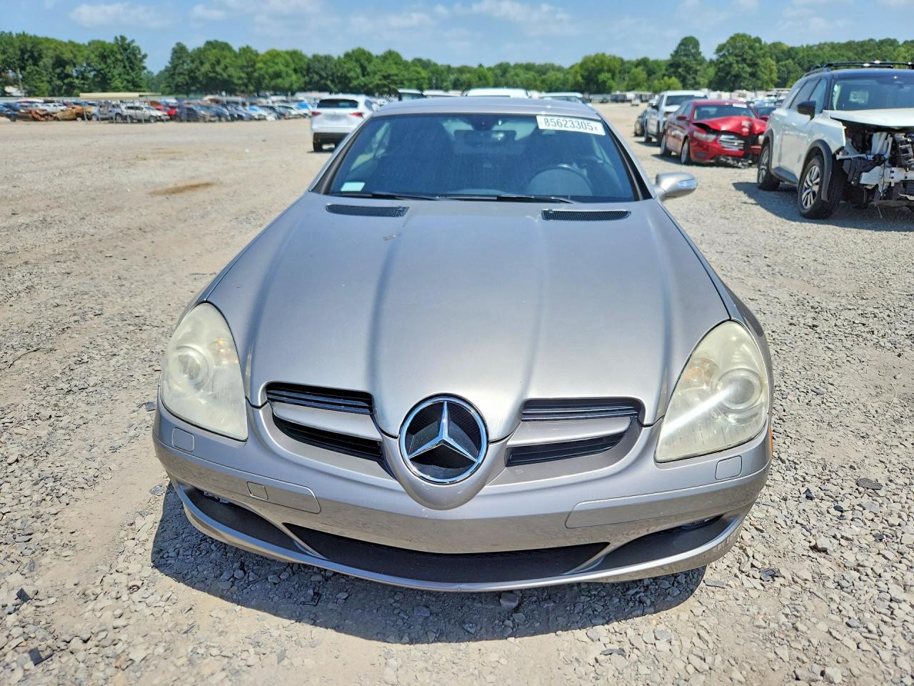2005 Mercedes-benz Slk 350 Серебряный vin: WDBWK56FX5F040702