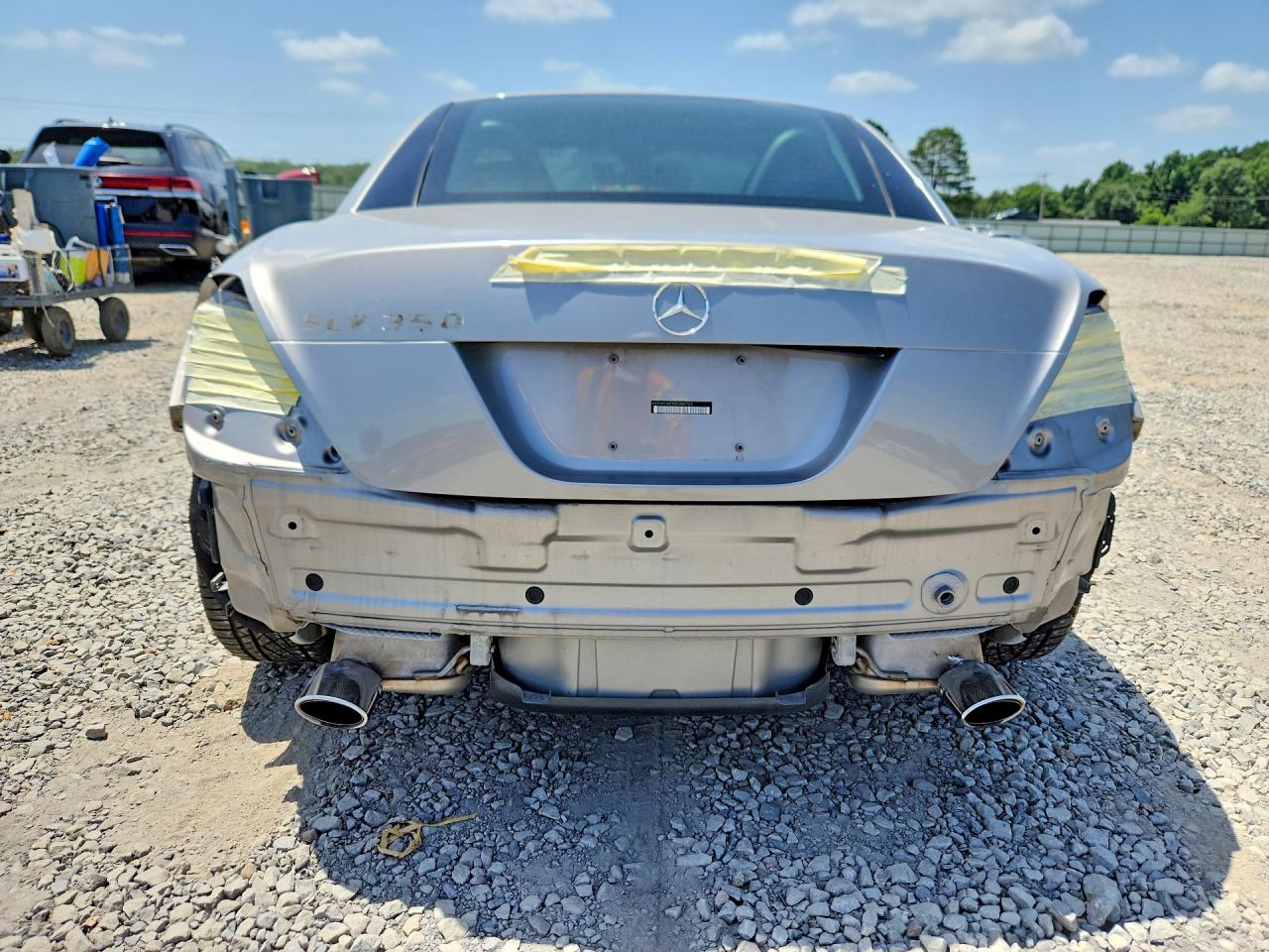 2005 Mercedes-benz Slk 350 Серебряный vin: WDBWK56FX5F040702