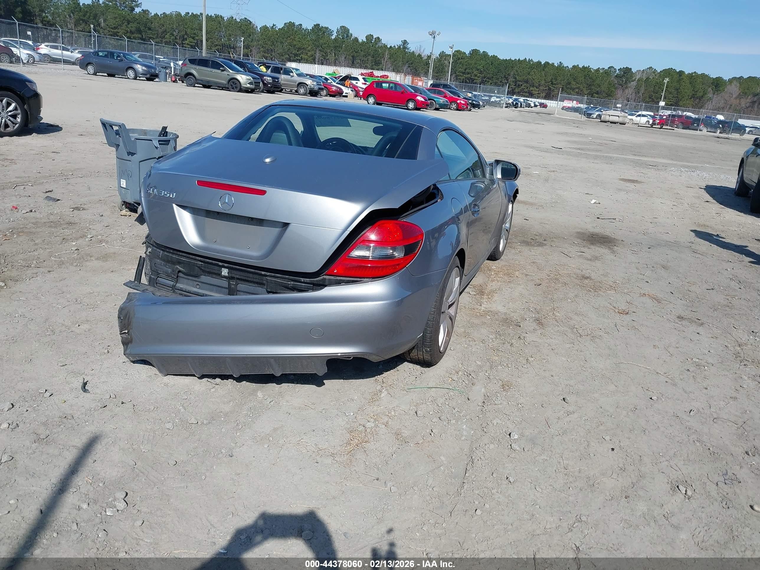 2009 Mercedes-benz Slk 350   Серебряный vin: WDBWK58F09F190028