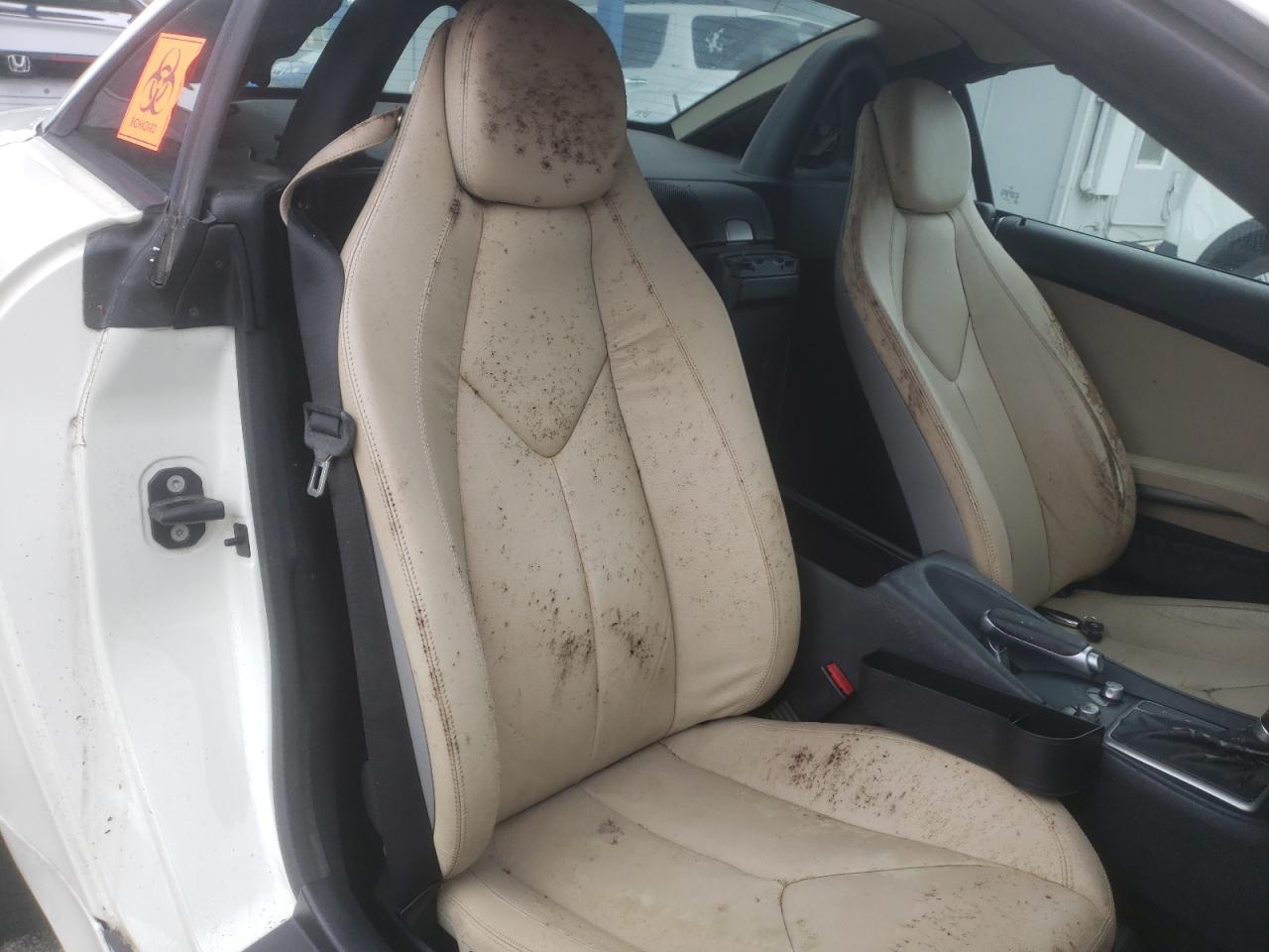 2009 Mercedes-benz Slk 350 White vin: WDBWK58F29F191892