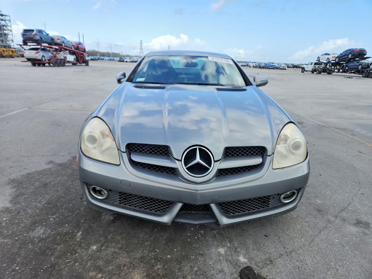 2009 Mercedes-benz Slk 350 Charcoal vin: WDBWK58F99F191226