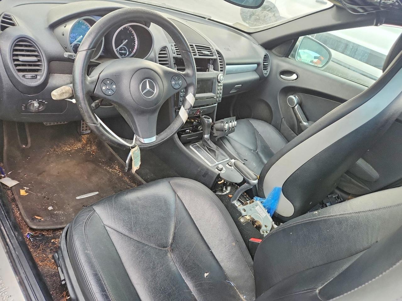 2009 Mercedes-benz Slk 350 Charcoal vin: WDBWK58F99F191226